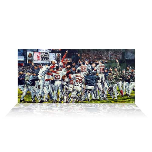 Boston Redsox Champs by Opie Otterstad