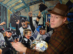 Opie Otterstad Painting Chicago White Sox Celebration