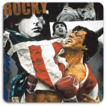Sylvestor Stallone Rocky painted by Stephen Holland
