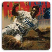 Jackie Robinson by Stephen Holland