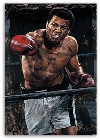 Muhammad Ali in his Prime by Stephen Holland