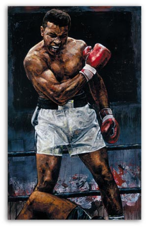 Muhammad Ali 1965 by Stephen Holland
