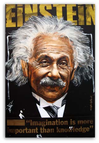 Albert Einstein by Stephen Holland