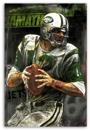 Joe Namath by Stephen Holland