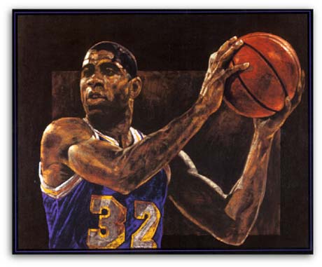 Magic Johnson by Stephen Holland