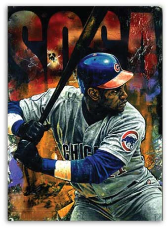 Sammy Sosa baseball by Stephen Holland