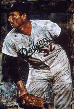 Sandy Koufax by Stephen Holland