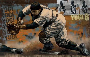 Yogi Berra by Stephen Holland