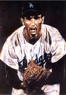 Sandy Koufax by Stephen Holland