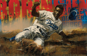 Jackie Robinson by Stephne Holland