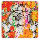 Tangerine Scream Bubble Bath by Tom Everhart