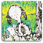 Snoopy and Woodstock in Coconut Couture by Tom Everhart