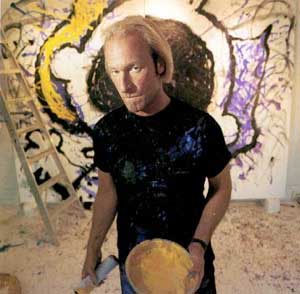 Tom Everhart in the studio