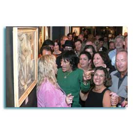 Ronnie Wood at San Francisco Art Show