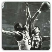 Wilt Chamberlain and Bill Russell