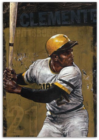 Roberto Clemente by Stephen Holland