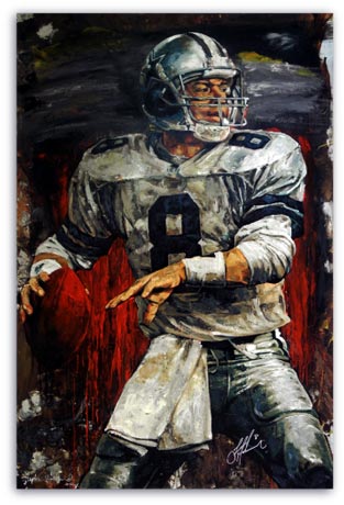 Troy Aikman by Stephen Holland
