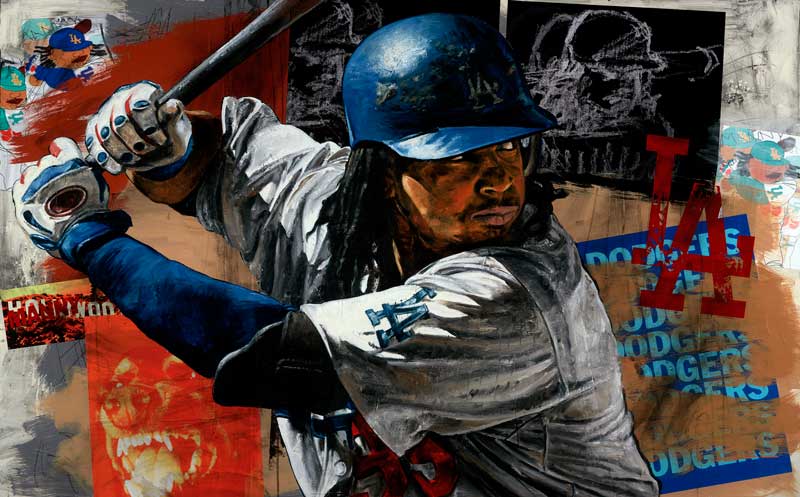 Manny Ramirez by Stephen Holland