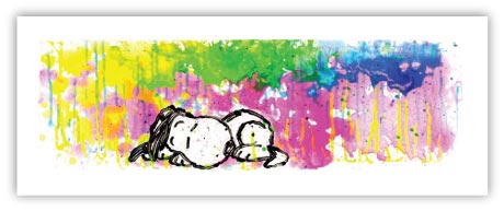 Tom Everhart's Snoopy Sleeping in Lagoon Lullaby VII