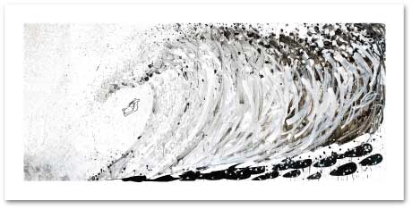 Surfing With Franz and Willem by Tom Everhart